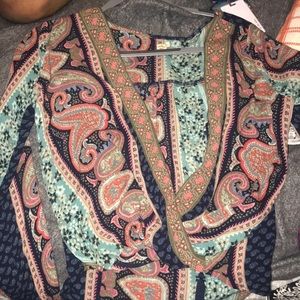 Hollister Long Sleeve Blouse